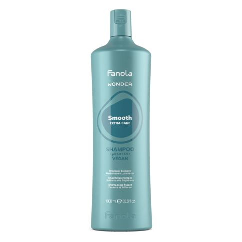 Fanola Wonder Smooth Szampon Wygładzający do Włosów Puszących 1000 ml