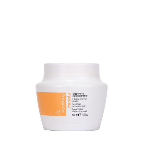 Fanola Nourishing Maska Regenerująca do Włosów Suchych Łamliwych i Zniszczonych 500 ml