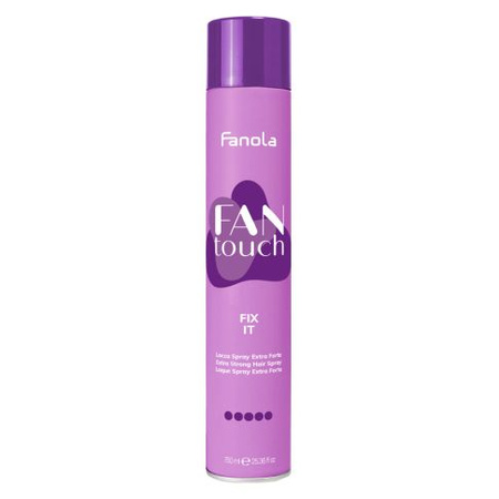 Fanola Fantouch Fix It Lakier Bardzo Mocno Utrwalający 750 ml