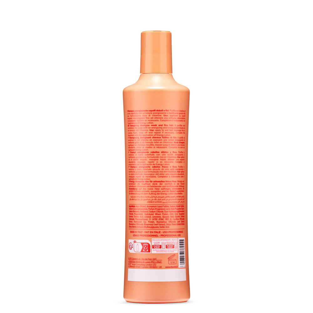 Fanola Vitamins Energizing Szampon Wzmacniający Do Włosów Cienkich 350 ml
