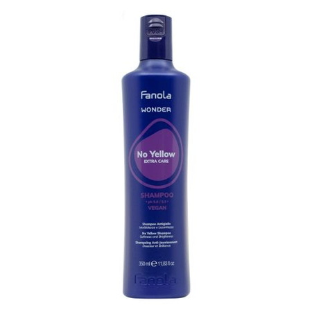 Fanola Wonder No Yellow Szampon Chłodzący do Włosów Blond i Siwych 350 ml