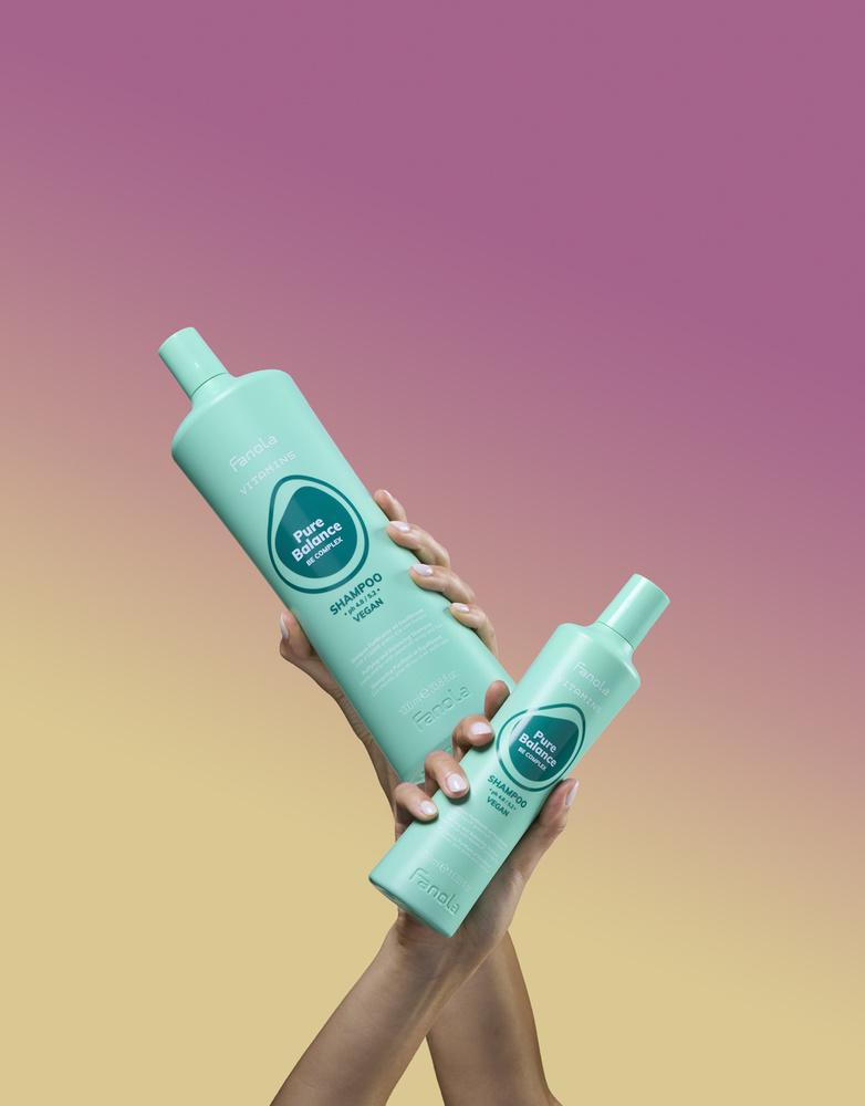 Fanola Vitamins Pure Balance Szampon Do Przetłuszczającej Się Skóry Głowy 1000 ml