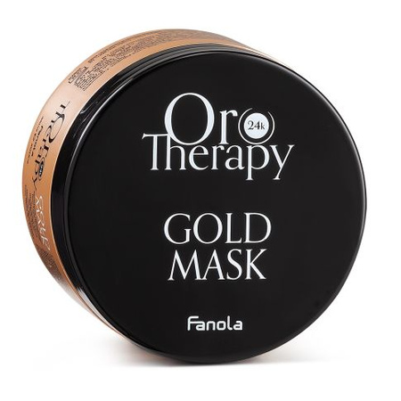Oro Therapy Oro Therapy Gold Maska Rozświetlająco-odżywcza do Włosów Wszystkich Rodzajów 300 ml