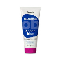 Fanola Color Mask Maska Koloryzująca Niebieska Nawilżająco-odżywcza do Włosów Naturalnych Farbowanych i z Pasemkami 200 ml