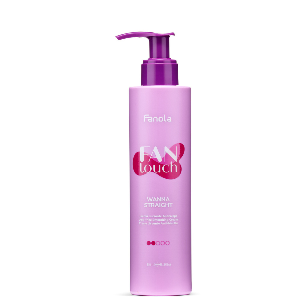 Fanola Fantouch Wanna Straight Smoothing Krem Wygładzający Do Włosów 195 ml