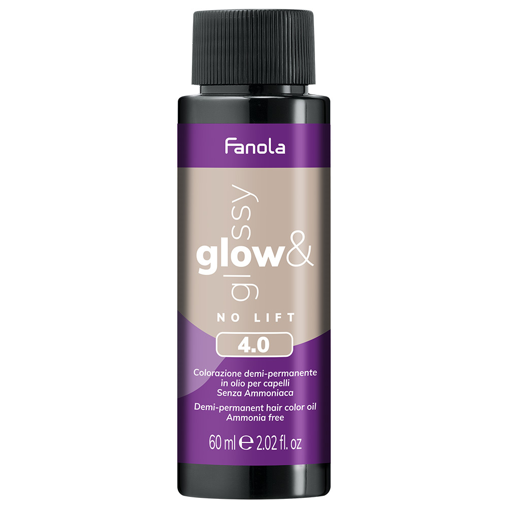 Fanola Glow & Glossy 4.0 Farba Półtrwała 60 ml