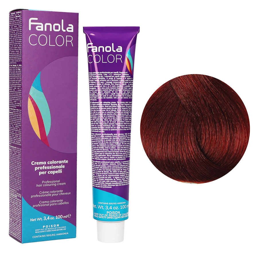 FANOLA 6.66 farba do włosów 100ml 