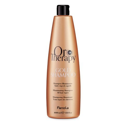 Fanola Oro Therapy Gold Szampon Rozświetlający do Włosów 1000 ml