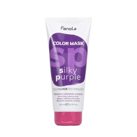 Fanola Color Mask Maska Koloryzująca Odżywiająca Fioletowa 200 ml