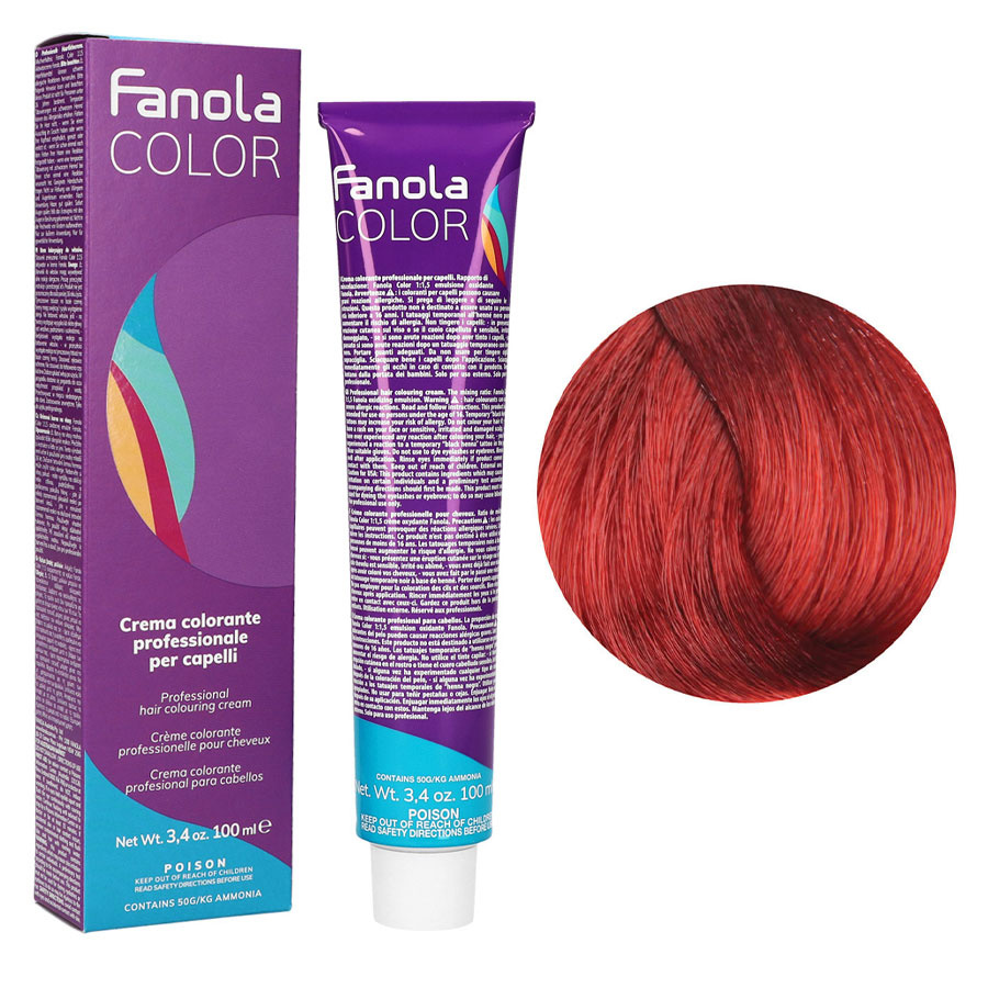 FANOLA 7.6 farba do włosów 100ml 