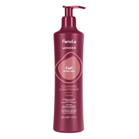 Fanola Wonder Curl Odżywka Myjąca Nawilżająco-wygładzająca do Włosów Kręconych i Falowanych 350 ml