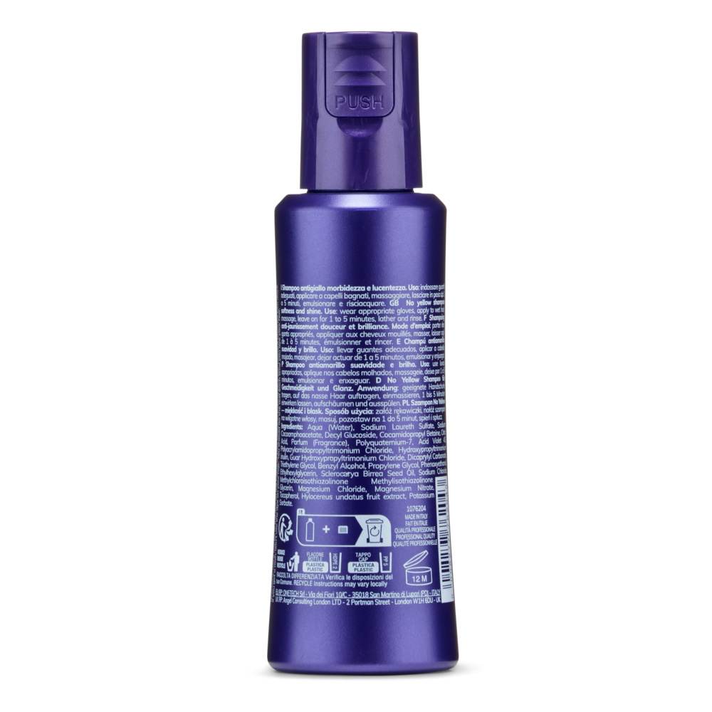 Fanola Wonder No Yellow Szampon Neutralizujący do Włosów Blond i Siwych 100 ml