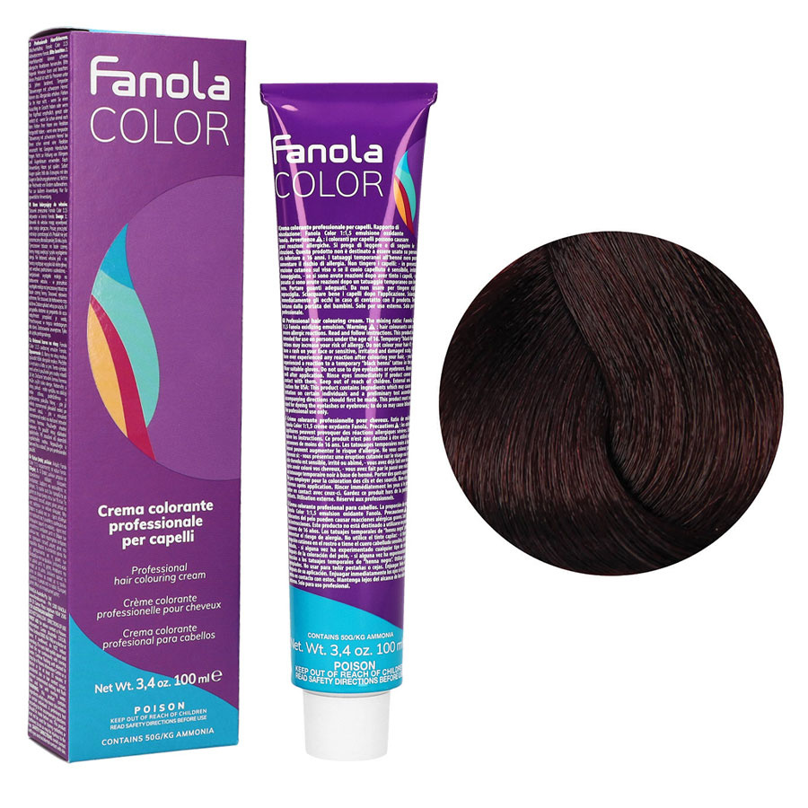 FANOLA 4.66 farba do włosów 100ml 