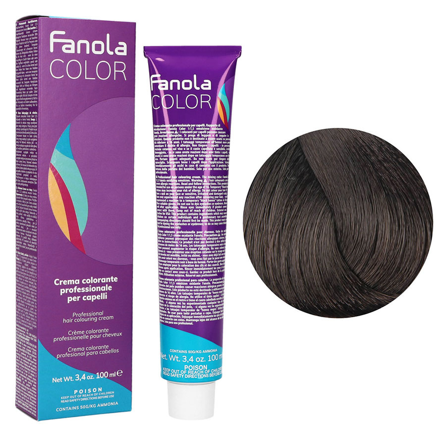FANOLA 4.03 farba do włosów 100ml 