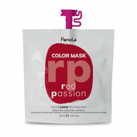 Fanola Color Mask Maska Koloryzująca Odżywiająca Czerwona 30 ml