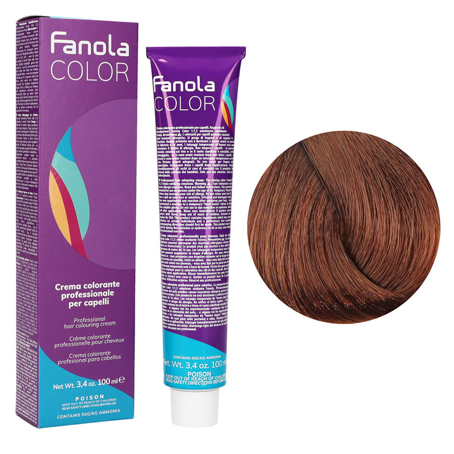 FANOLA 6.04 farba do włosów 100ml 