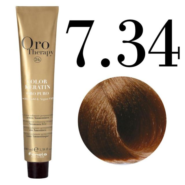 ORO Therapy 7.34 farba do włosów 100ml