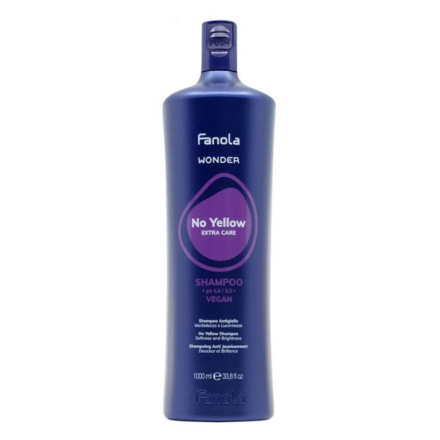 Fanola Wonder No Yellow Szampon Do Włosów Blond 1000 ml