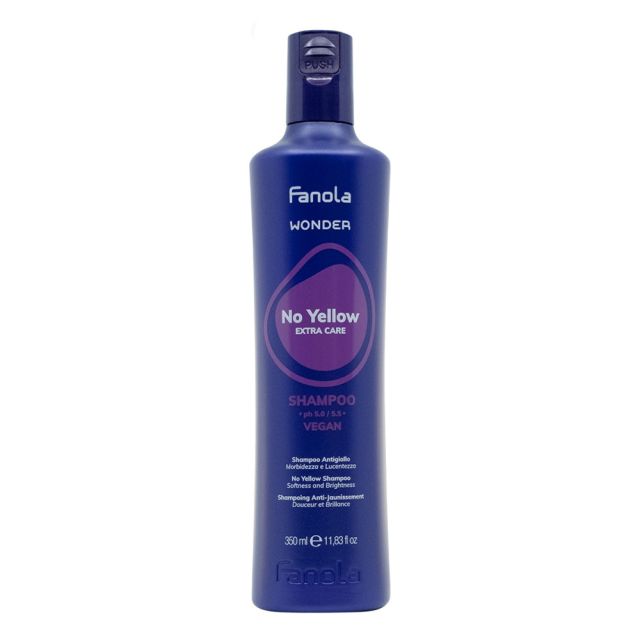 Fanola Wonder No Yellow Szampon Do Włosów Blond 350 ml