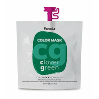Fanola Color Mask Maska Koloryzująca Nawilżająco-odżywcza Zielona 30 ml