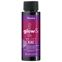 Fanola Glow & Glossy 5.62 Farba Półtrwała 60 ml
