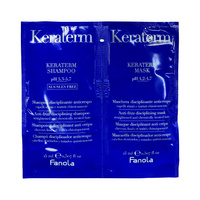 Zestaw Fanola Keraterm Szampon 15 ml + Maska 15 ml