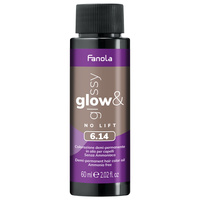 Fanola Glow & Glossy 6.14 Farba Półtrwała 60 ml
