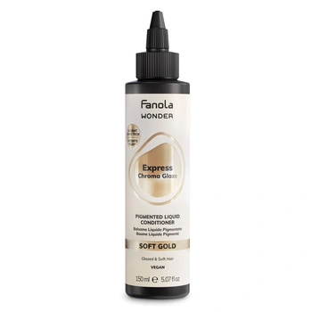 Fanola Wonder Express Chroma Glaze Soft Gold - Złocista Odżywka Tonująca 150 ml