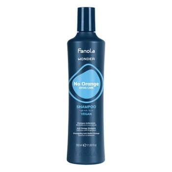 Fanola Wonder No Orange Szampon Neutralizujący Ciepłe Tony do Włosów Ciemnych i Brązowych 350 ml