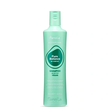 Fanola Vitamins Pure Balance Szampon Do Przetłuszczającej Się Skóry Głowy 350 ml