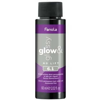 Fanola Glow & Glossy 6.1 Farba Półtrwała 60 ml